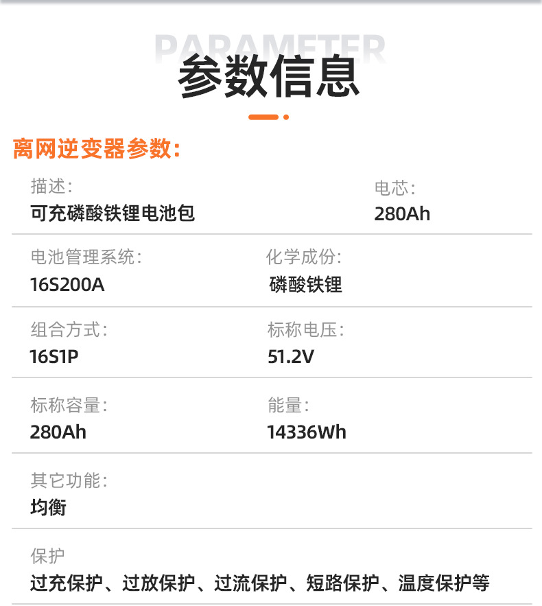 祥：15度電（型號(hào)：CN551601-51.2V280Ah） (2)