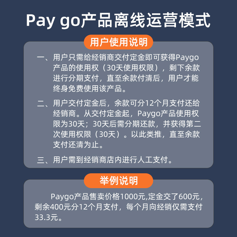 Paygo：FF007（預付費系統）